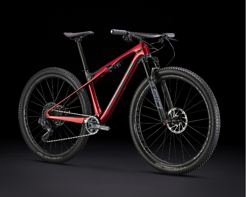 Trek Supercaliber 9.8 GX AXS Full Suspension Mountain Bike 2023 in Crimson Red-1